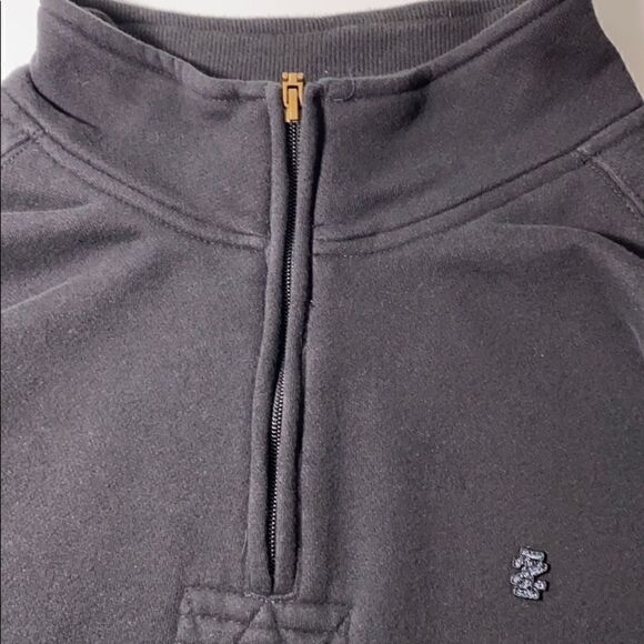 Izod Quarter Zip Pullover Sweater Sz XL - Picture 6 of 6